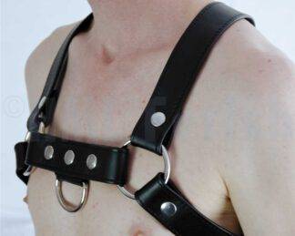 Bulldog-Harness with snaps