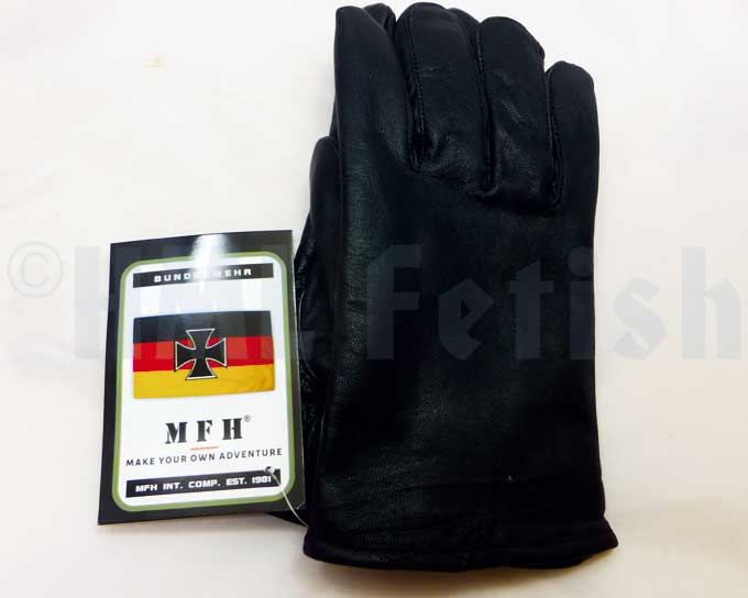 Bundeswehr leather gloves