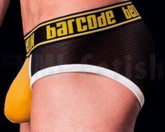 barcode Brief Kentish-Town black-yellow-white