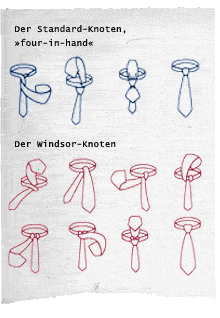 Krawattenknoten binden: so gehts